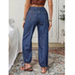 The Sylvie Denim Curve Pants in 5XL | Lavishly Me