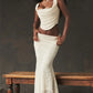 The Celestine Lace-Up Maxi Set