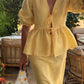 The Savannah Cotton Skirt Set