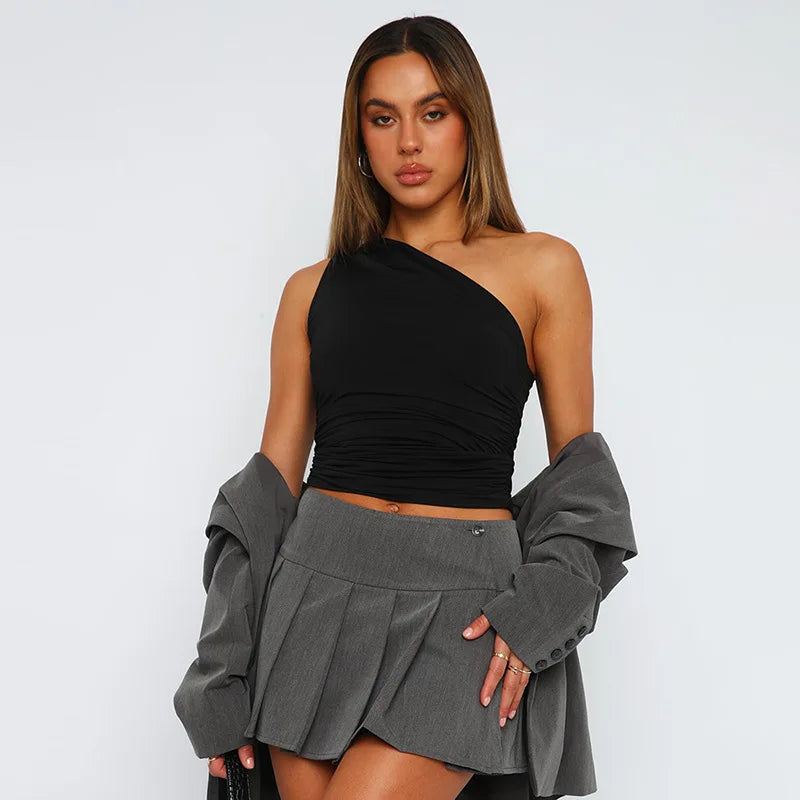 The Sienna One-Shoulder Tank