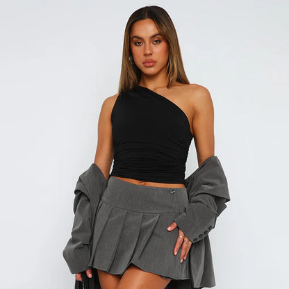 The Sienna One-Shoulder Tank