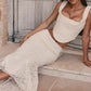The Celestine Lace-Up Maxi Set