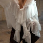 The Delphine Sheer Ruffle Blouse from the After Dark at Lavishly Me