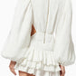 The Amora Lantern-Sleeve Dress