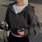 The Seoul Fleece-Lined Zip Hoodie from the Everyday Luxe at Lavishly Me