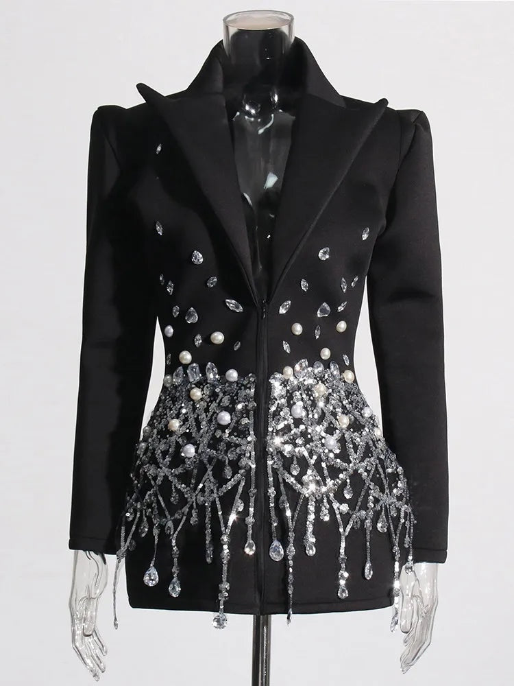 The Constellation Pearl Sequin Dress