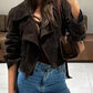 The Paloma Button,Lace-Up Statement Look