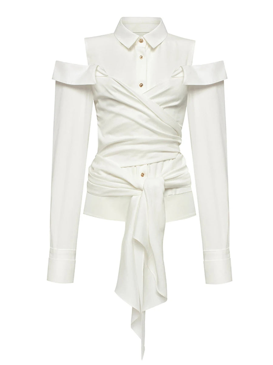 The Aurelia Pleated Blouse from the Soft & Sophisticated at Lavishly Me