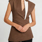 The Avant Colorblock Sculpted Vest from the Boss Energy at Lavishly Me