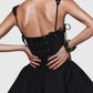 The Camille Lace-Up Mini Dress
