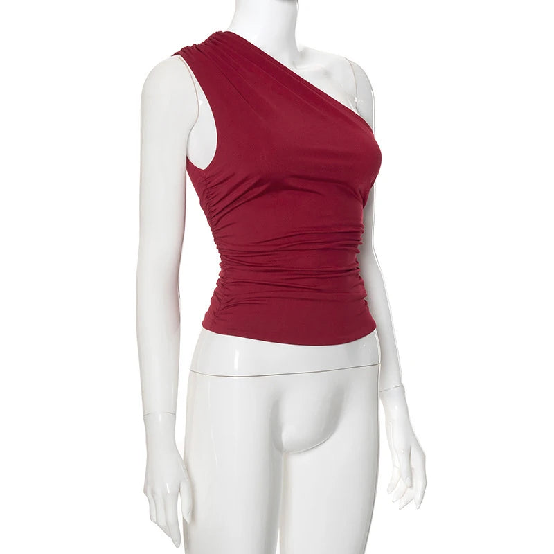 The Sienna One-Shoulder Tank