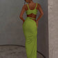 The Tulum Pleated Skirt Set
