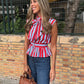 The Monaco Bow Blouse