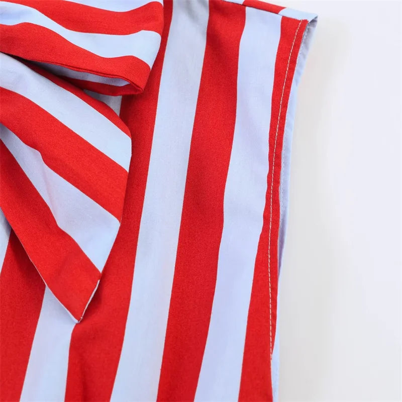 The Monaco Bow Blouse