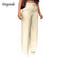 The Sterling Wide-Leg Dress Trousers from the Boss Energy at Lavishly Me