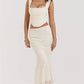 The Celestine Lace-Up Maxi Set