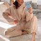 The Cloud Nine Oversized Hoodie Jogger Set hooded two-piece jogging suit from Lavishly Me