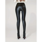 The Noir Stretch Leather Pants