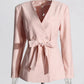 The Petaline Bow Blazer