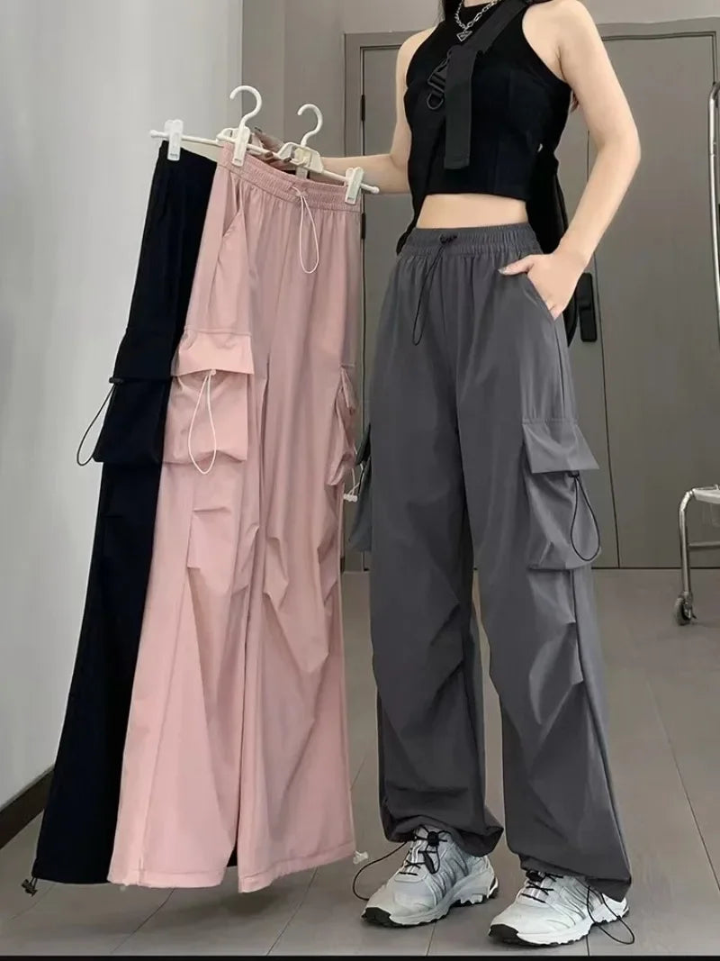 The Nomad Wide-Leg Cargo Pants from the Everyday Luxe at Lavishly Me