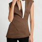 The Avant Colorblock Sculpted Vest from the Boss Energy at Lavishly Me