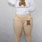 The Leona Bear Print Hooded Luxe Lounge Set by Lavishly Me