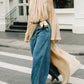 The Apricot Muse Ruched Blouse