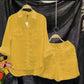The Whitehaven Linen Shirt Set