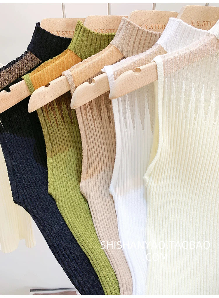 The Metro Mesh Knit Top