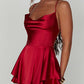 The Champagne Cowl-Neck Romper