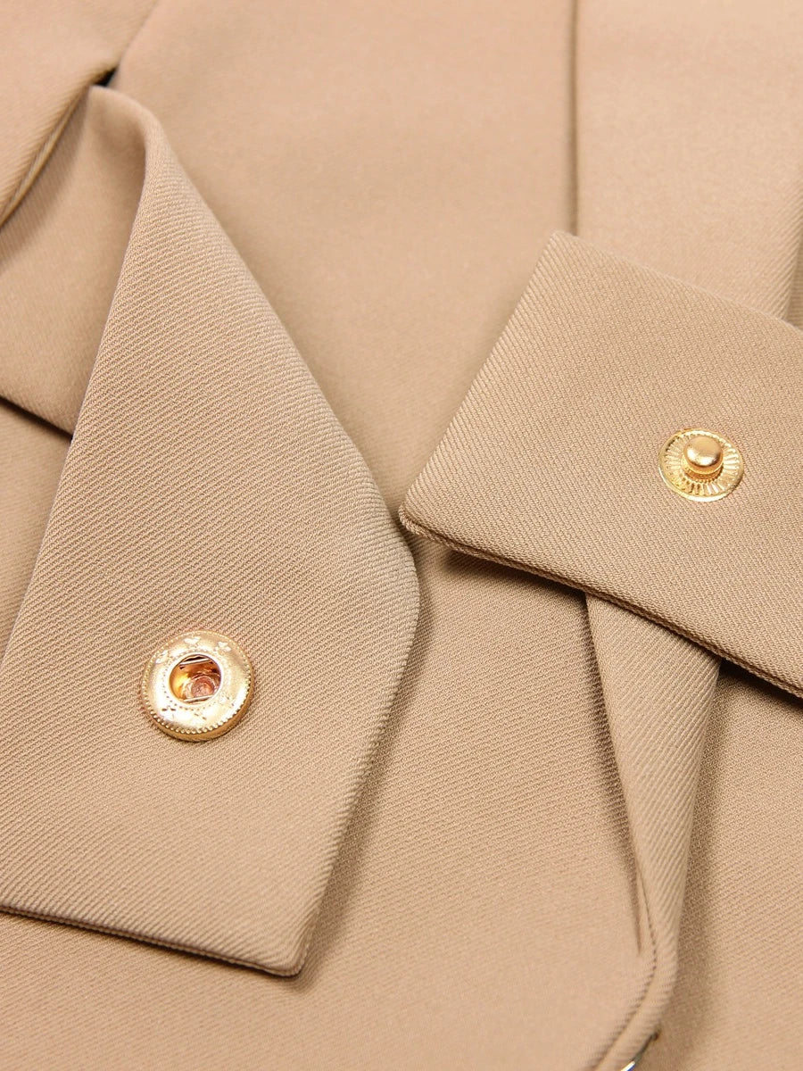 The Meridian Belted Blazer Vest