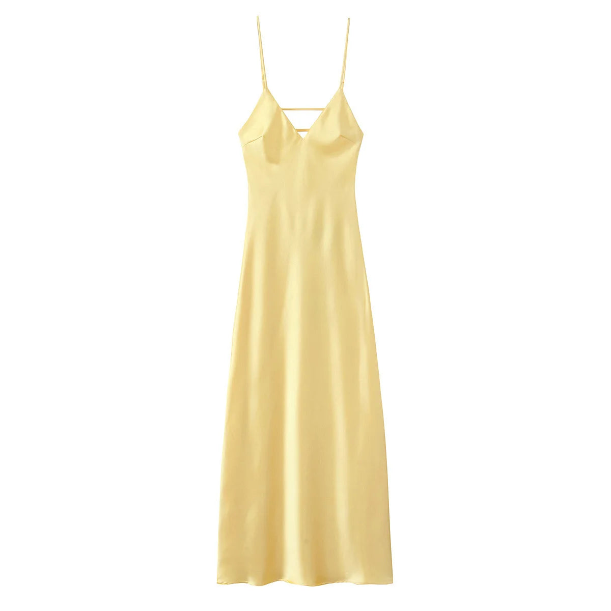 The Seraphine One-Shoulder Satin Maxi Dress from the Celebration Edit at Lavishly Me