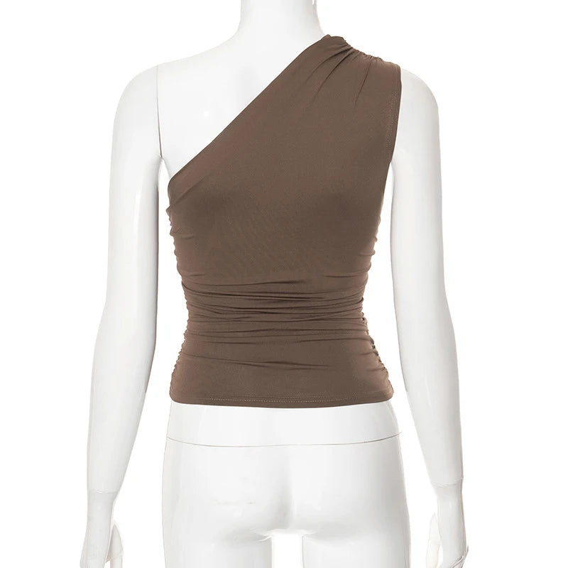 The Sienna One-Shoulder Tank