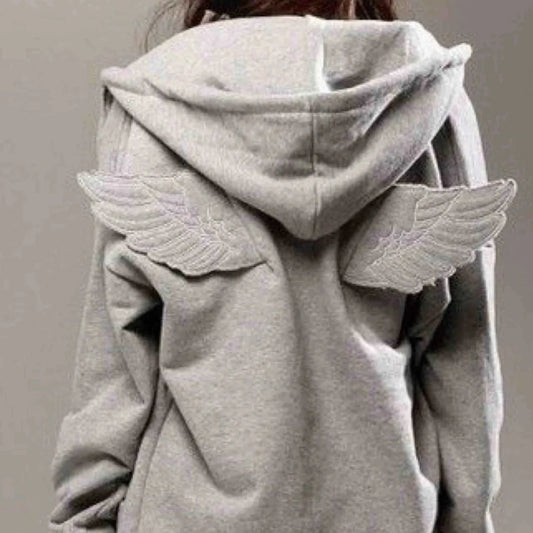 The Seraphina Angel Wing Hoodie from the Everyday Luxe at Lavishly Me
