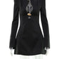 The Kira Buckle Cutout Mini Dress | Lavishly Me