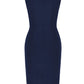 The Vivienne Ruffle Pencil Dress from the Boss Energy at Lavishly Me