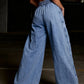 The Uptown Harem Denim Trousers