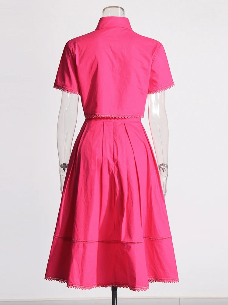The Montclair Minimalist Skirt Set