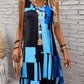 The Riviera Geo Midi Dress