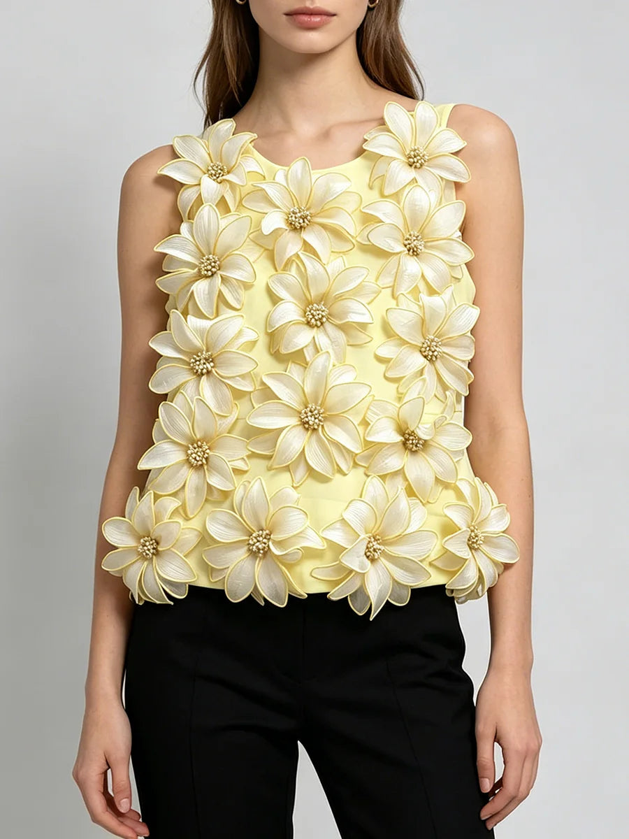 The Rosette Appliqué Zip Top from the Celebration Edit at Lavishly Me