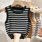 The Riviera Stripe Knit Tank
