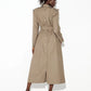 The Delphine Belted Patchwork Trench | Lavishly Me