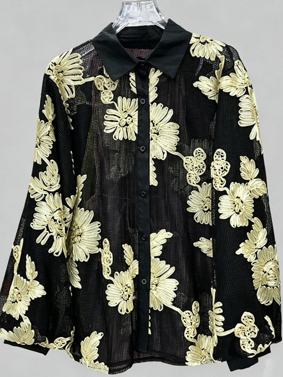 The Florence Ruffle-Sleeve Blouse from the Soft & Sophisticated at Lavishly Me