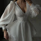 The Valencia Deep-V Dress