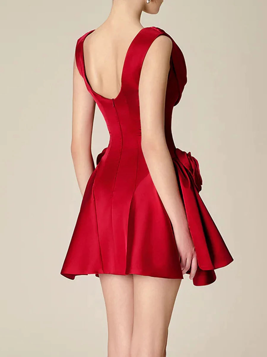 The Élodie Appliqué Mini Dress from the Celebration Edit at Lavishly Me