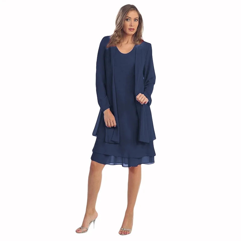 The Florence Chiffon Layered Dress Set from the Celebration Edit at Lavishly Me