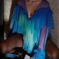 The Delphine Sheer Ruffle Blouse from the After Dark at Lavishly Me