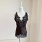 The Verona Lace Colorblock Vest