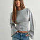 The Sienna Long-Sleeve Crop Top from the Soft & Sophisticated at Lavishly Me