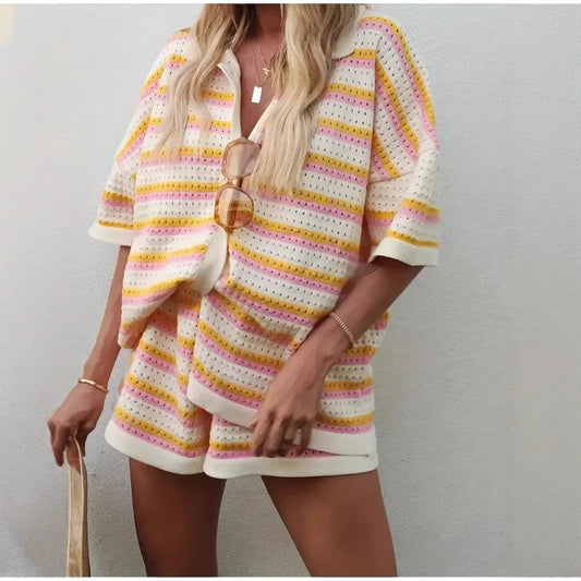 The Côte d’Azur Knit Set from the Resort Luxe at Lavishly Me